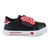 Tênis Linda Ju 202240 (20-27) - Preto Vermelho 053