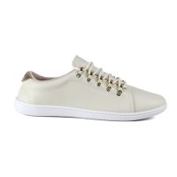 Tênis Moleca 5605.467 (34-39) - Branco Off Dourado 35432