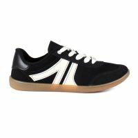 Tênis Moleca 5605.472 (34-39) - Preto Branco Off 35404