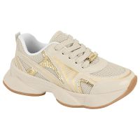 Tênis Molekinha 25005.203 (28-36) - Branco Off Dourado 44610 