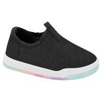 T&ecirc;nis Molekinha 2745.200 (19-25) - Preto Grafite 28603 