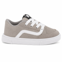 Tênis Molekinho 2133.188 (19-26) - Cinza Cinza Branco 104566 