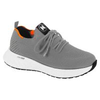 T&ecirc;nis Molekinho 2866.108 (27-36) - Cinza Laranja Chumbo 104592 