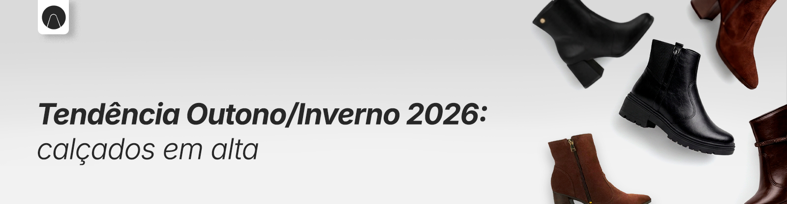 Tendência outono inverno 2026: calçados em alta